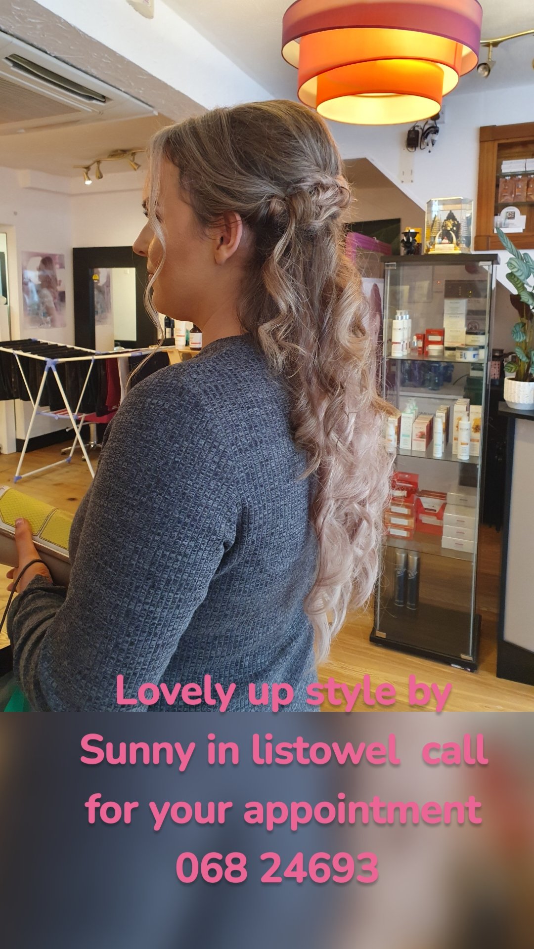 Lovely up style by Sunny in listowel  call for your appointment 068 24693 